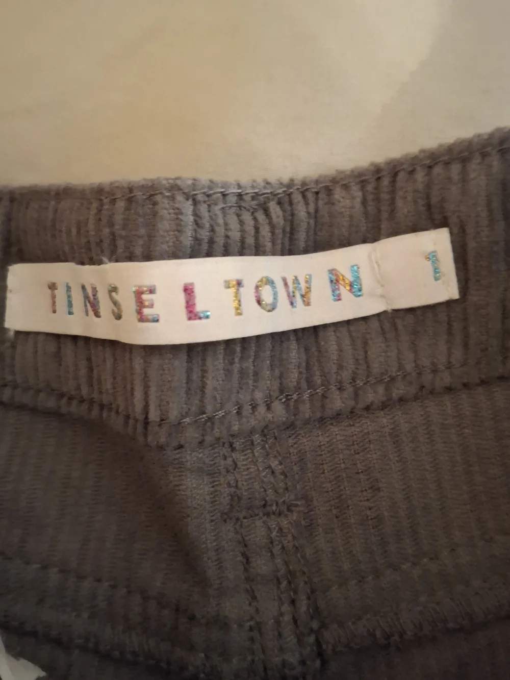 Tinseltown soft ribbed